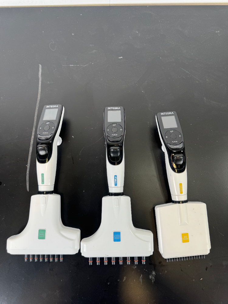 Image of Integra Multichannel Electronic Pipettes - Quantity 3